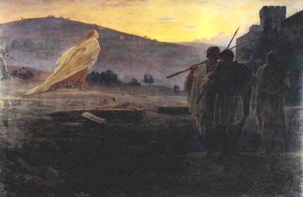 Harbingers (Messengers) of the Resurrection by Nikolay Gay, 1867.