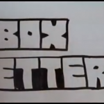 Box Letters from Youtube Video