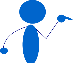 Anonymous Blue Man Cropped