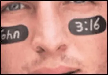 John 3 16 Tim Tebow