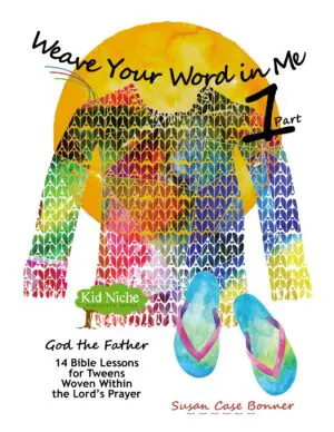 Colorful silhouette with repeated words and a motivational message.