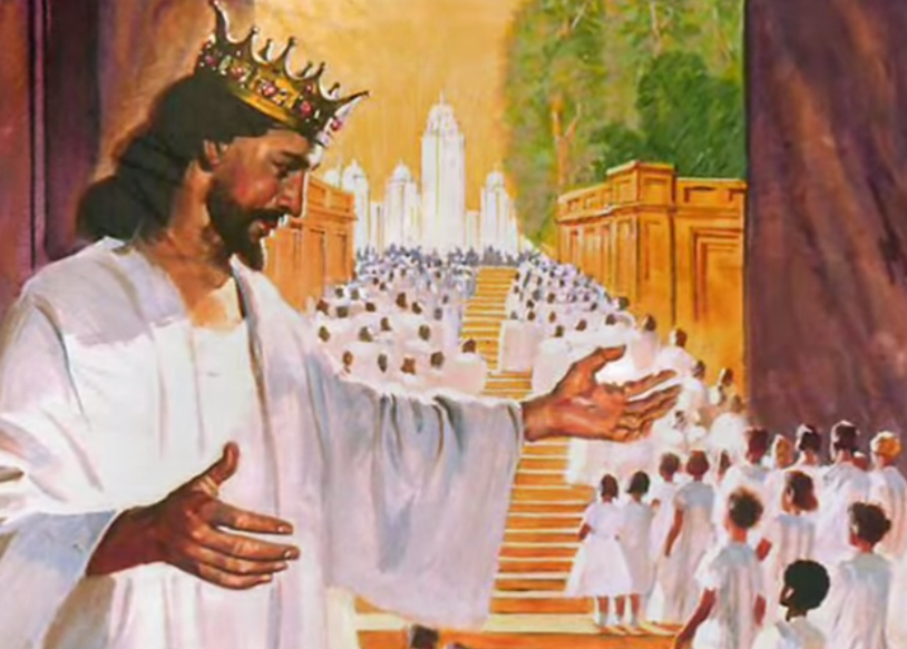King Jesus in Heaven